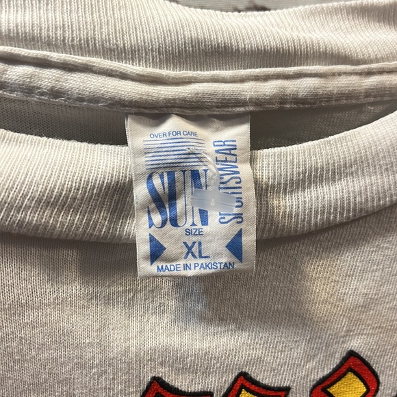Vintage Christmas T-Shirt / Ho Ho Ho / Sun Sportswear Inc / XL - Picture 9 of 10
